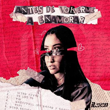 Album antes de volverme a enamorar de Itzza Primera