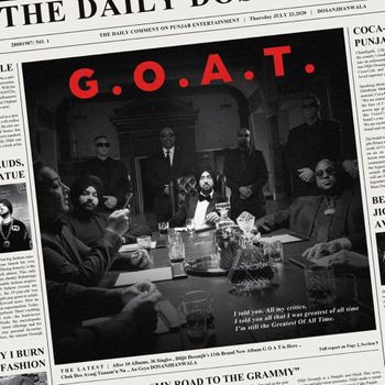 Album G.O.A.T. de Diljit Dosanjh