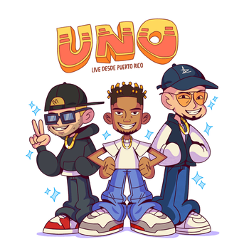 Album UNO (Live) de Alex Zurdo, Funky y Redimi2